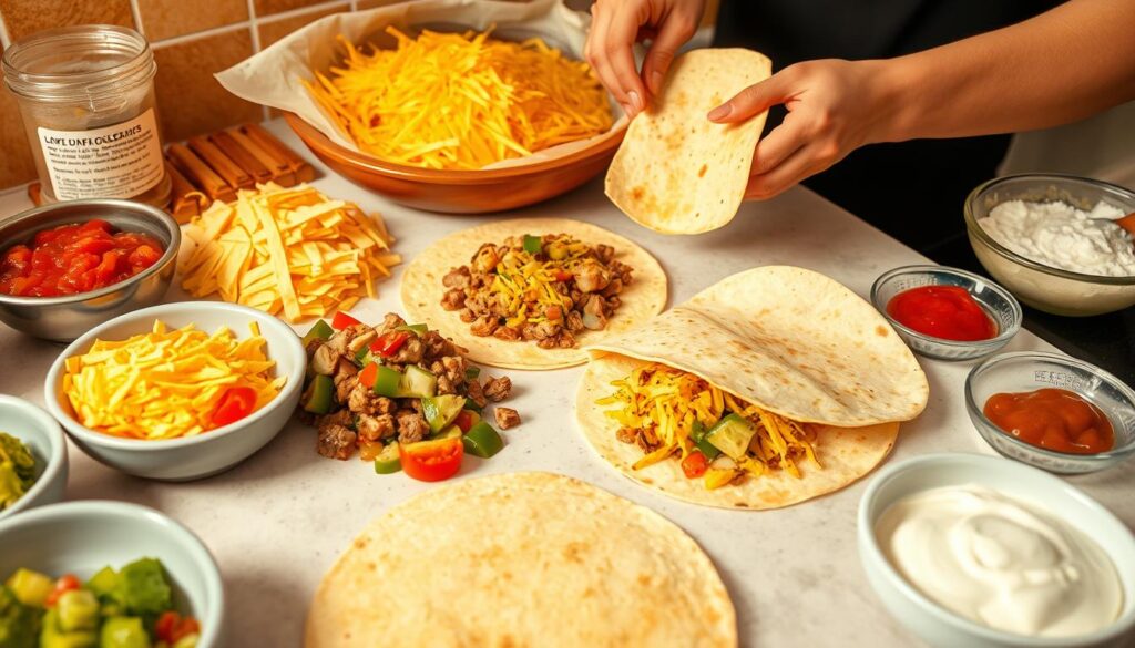 Quesadillas Zubereitung